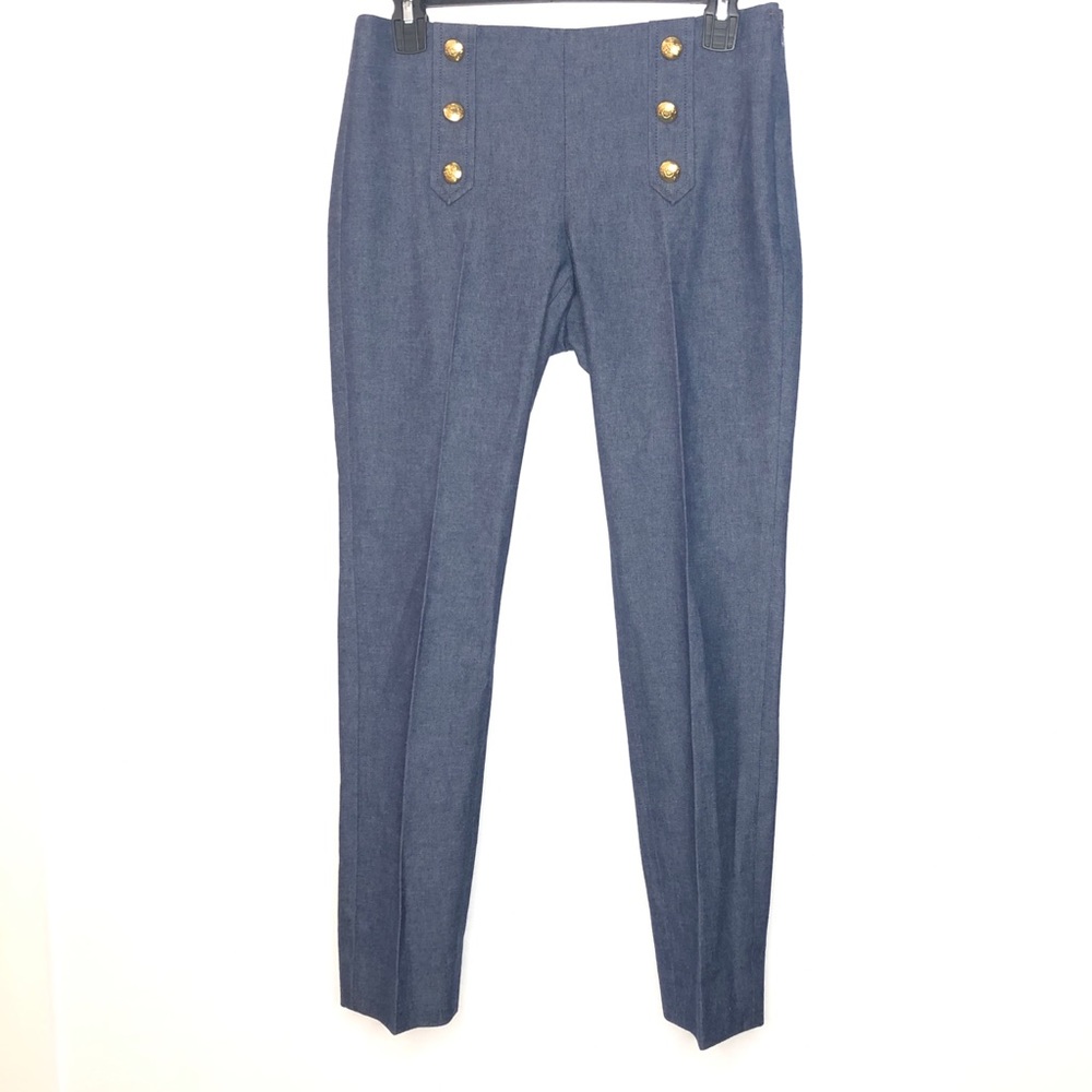 Banana Republic Sloan Mariner Chambray Skinny Pants - Size 0